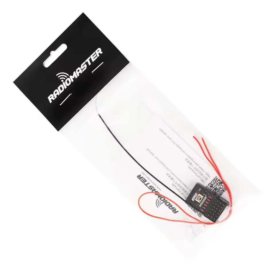 Radiomaster ER5C V2.0 2,4 GHz ELRS 5CH lichtgewicht ExpressLRS RX PWM-ontvanger Ideaal voor RC FPV auto boot vrachtwagen