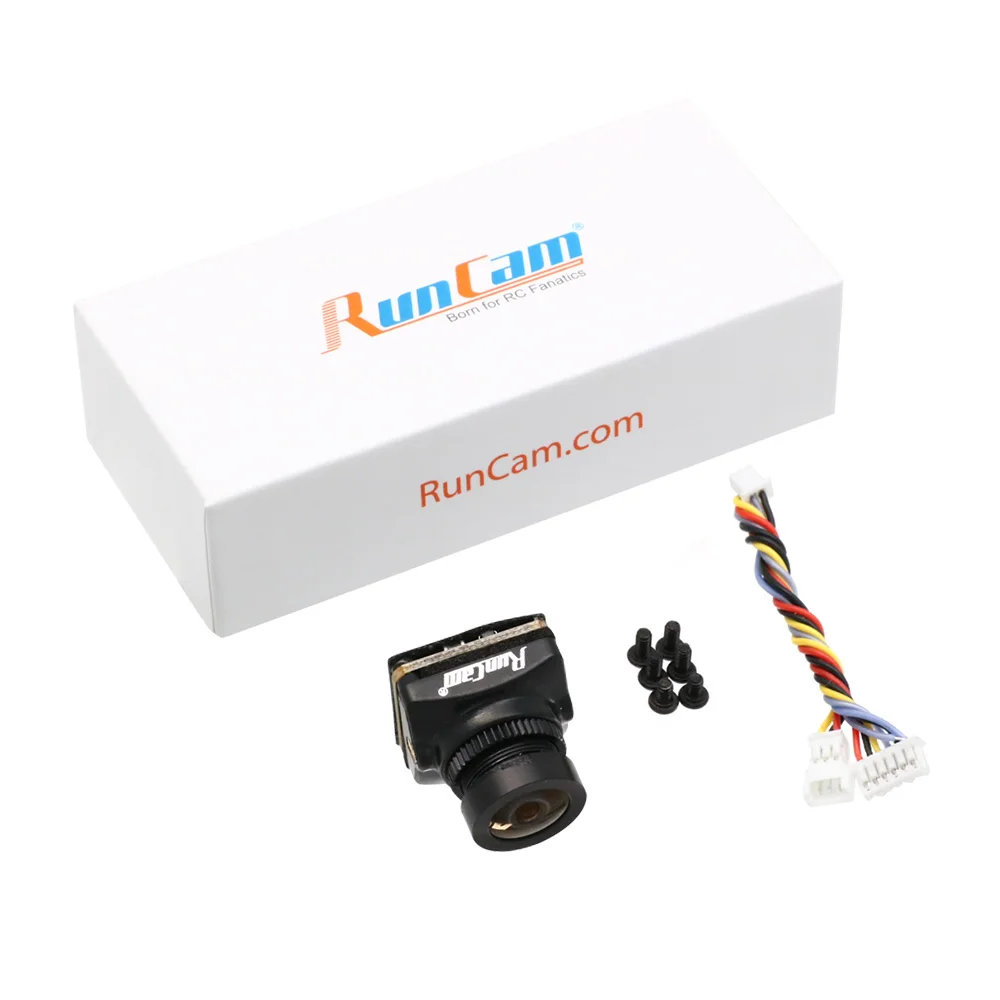 كاميرا RunCam Phoenix 2 SP V4 تيار مستمر 5-36 فولت نسبة الشاشة 4:3/16:9 7.5 جرام 19*19*21 مللي متر رؤية ليلية لطائرات السباق بدون طيار RC FPV كوادكوبتر