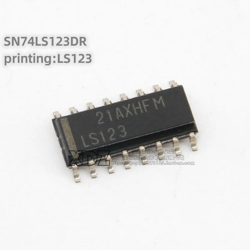 5pcs/lot SN74LS123DR SN74LS123 Silk screen printing LS123 SOP-16 package Original genuine Logic chip