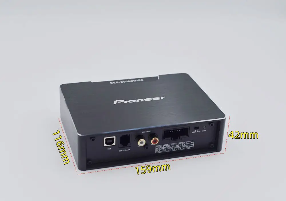 Pioneer car DSP amplifier, Bluetooth audio processor, 6-channel