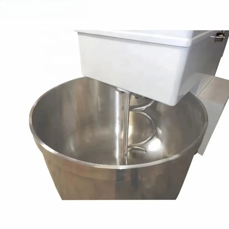 Good stuff Commercial Spiral Dough Mixer for Industrial Bakeries Stainless Steel 50kg 15kg Capacity High Efficiency Flour Bread