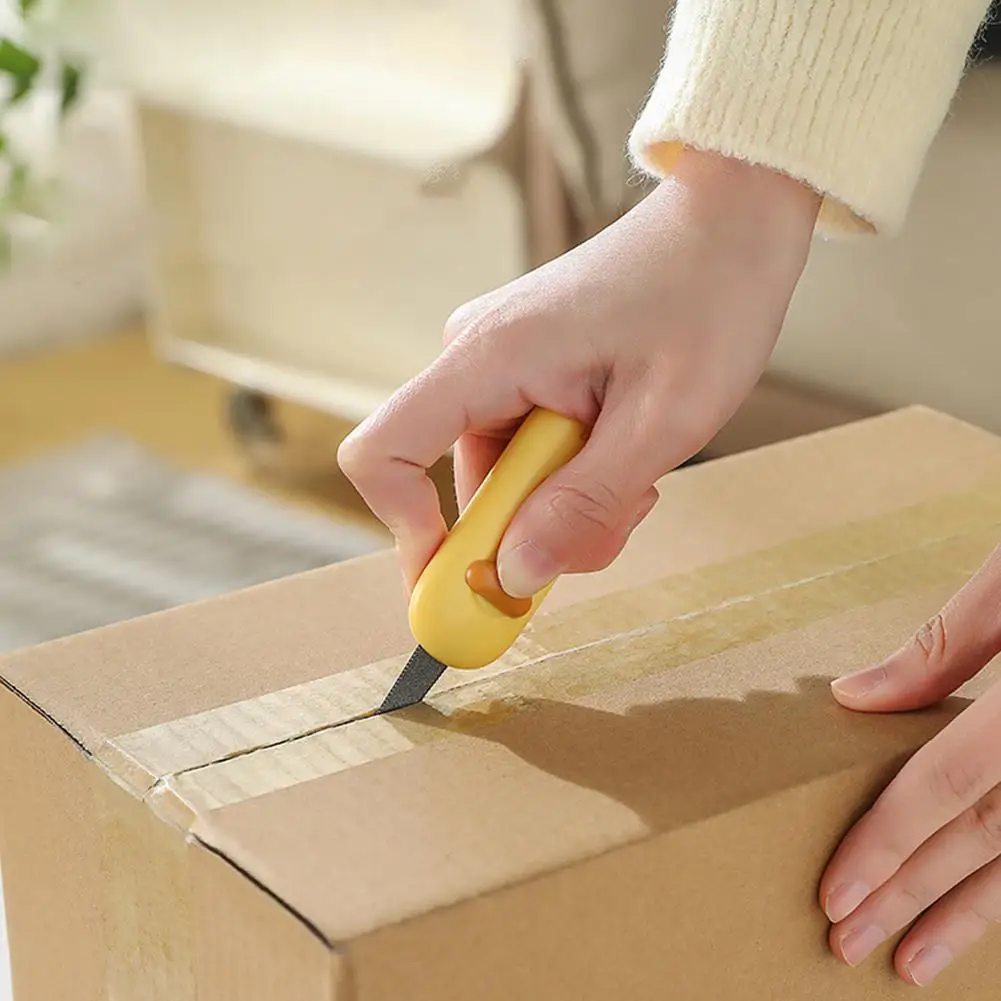 Box Cutter Mini Magnetische Box Cutter Automatische Für Home Office Unboxing Und Umschlag Box Öffnung Werkzeug