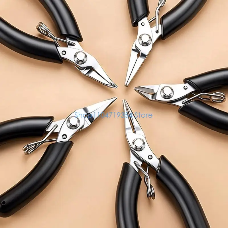 0XLD Compact Precise Wire Cutting Pliers With Safety Lock Suitable For DIY Crafts And Electronic Repairs Precise Cutting Tasks