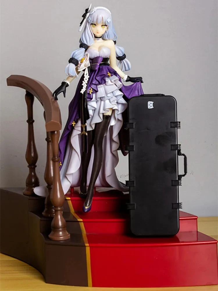 Girls Frontline Model Toys HK416 Standing Posture Star Cocoon Edition Ladder and Piano Case Sexy Girls PVC Action Figures Toys