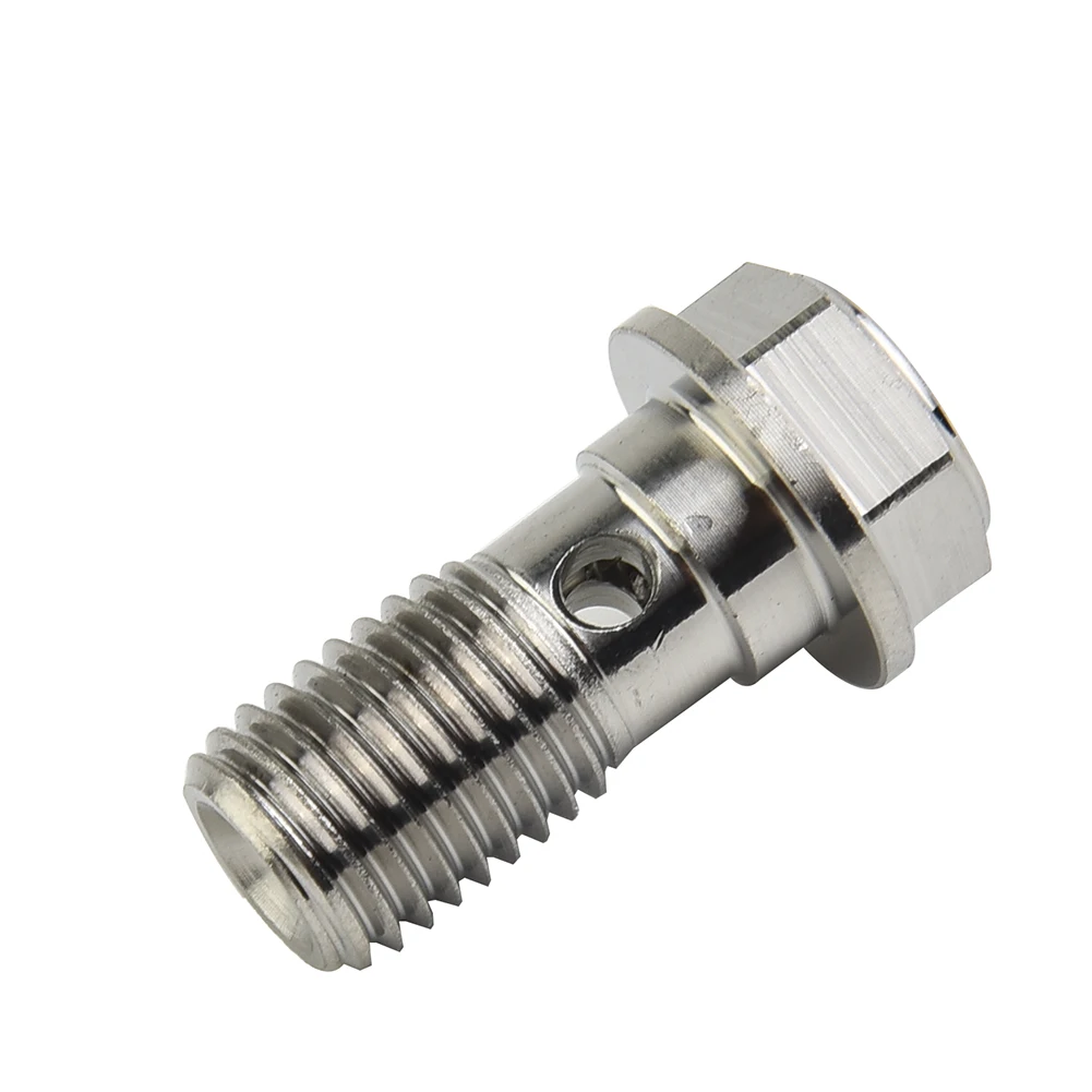 For Honda For Titanium Ti 1pc for banjo Bolt for m10 X 1.25 Pitch 23mm Thread For Single Line Hydraulic Brake Systems