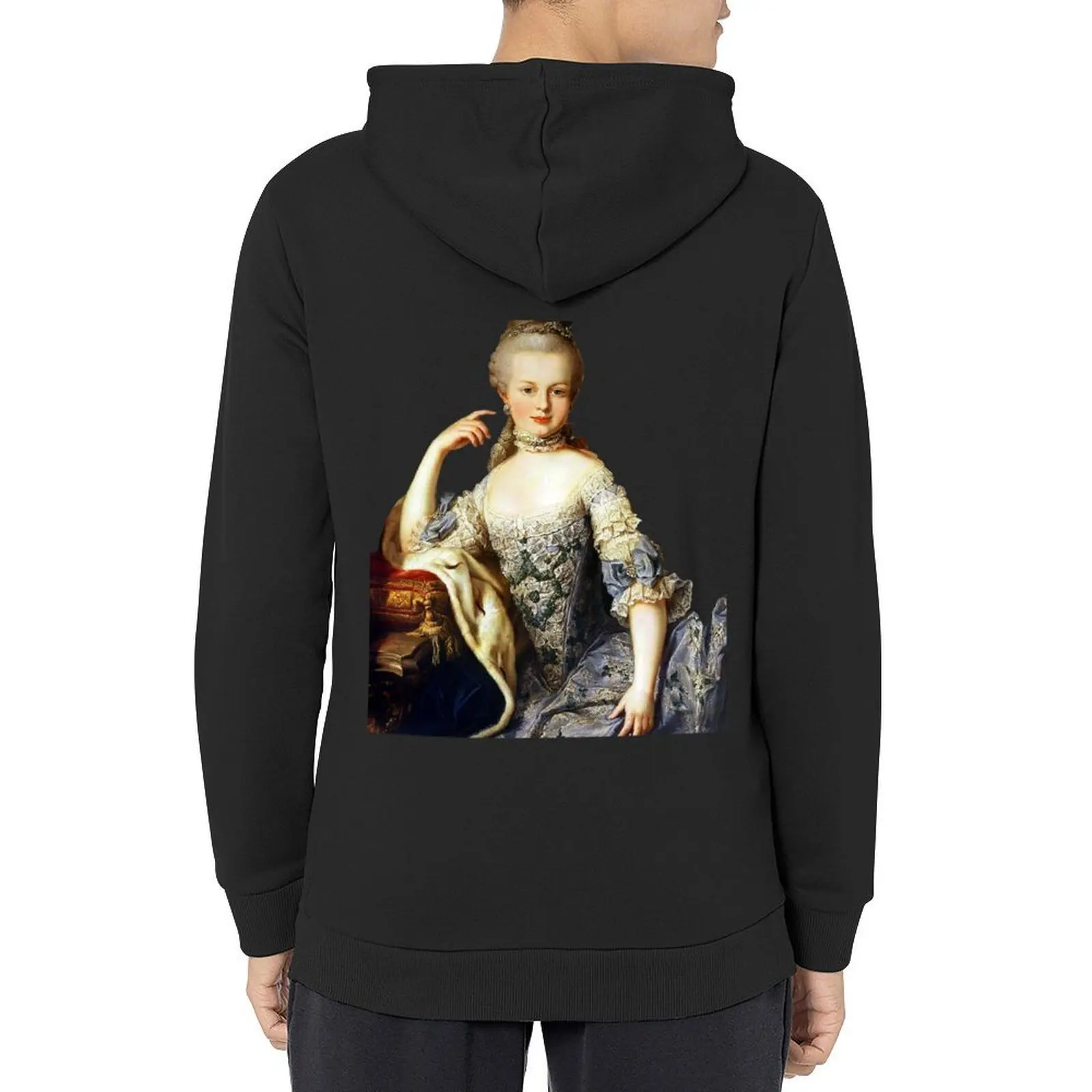 

Marie Antoinette Queen of France Hoodie hooded shirt mens clothing men's sweat-shirt designer hoodies