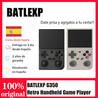 BATLEXP G350 jugadores de juegos portátiles 3,5 pulgadas IPS Mini consola portátil Retro Consolas de videojuegos
