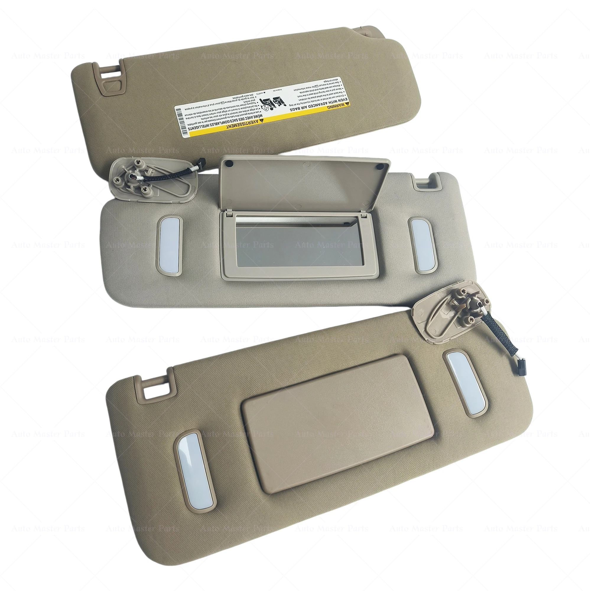 

Front Sun Visor For Cadillac Escalade ESV EXT 2007 2008 2009 2010 2011 2012 2013 2014 Sunvisor Panel Sunshade Sunshield Parts