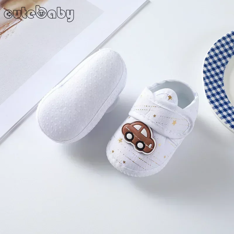 Baby Girl Shoes First Walkers Lace Floral Newborn Baby Shoes Princess Infant Toddler Baby Shoes for Boys Flats Soft Prewalkers