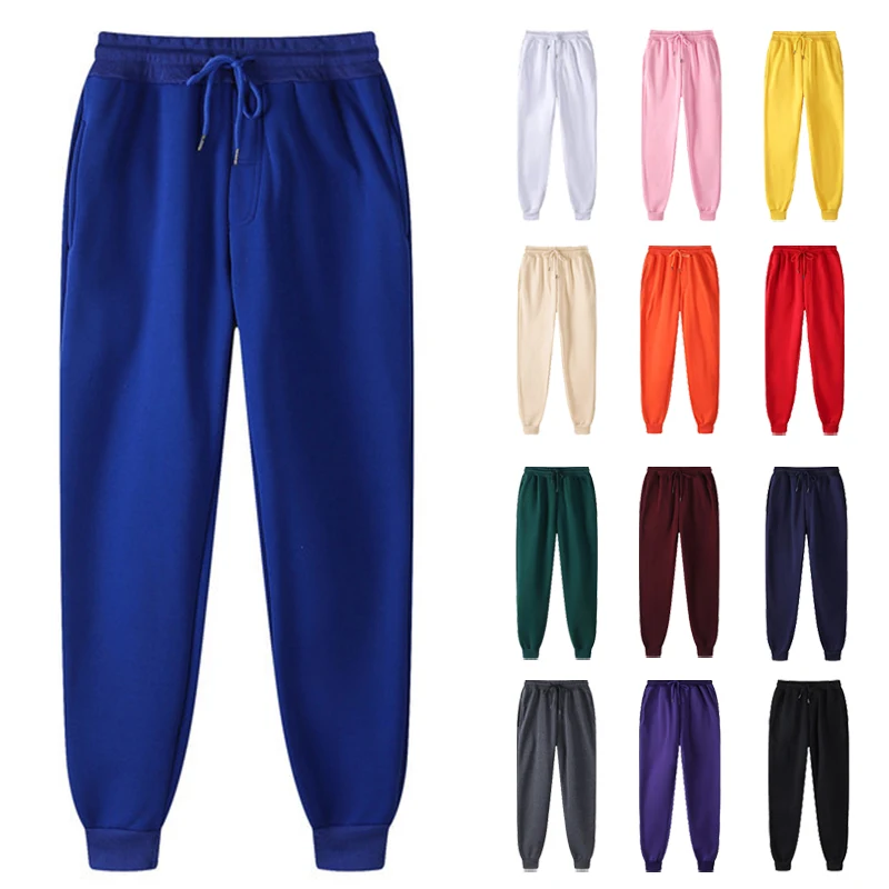 

Plain Fleece Joggers Men Fashion Blank Sweatpants Unisex Wholesale Track Pants Men Jogging Pants Trousers Pantalones Para Hombre