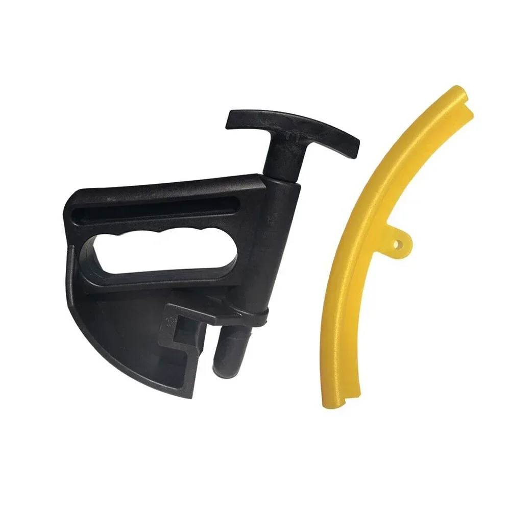 Capa protetora trocador de pneus 2x preto + amarelo durável novo plástico. universal prático mudando grânulo braçadeira gota usado