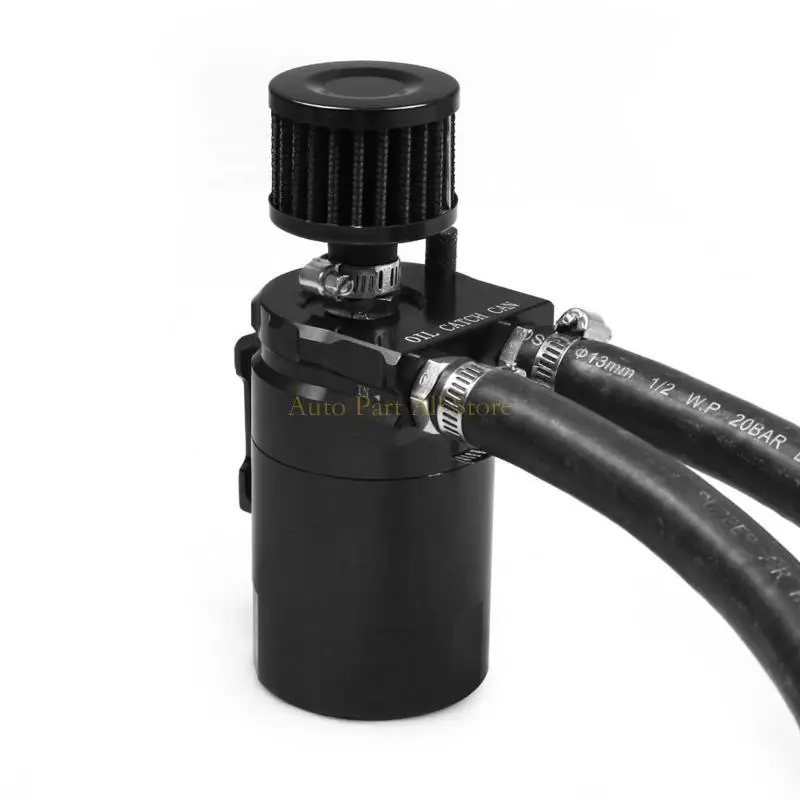 

J0MA Automotive Oil Separator Catch Can Filter For F150 5.0L 2.7L Ecoboost 3.5L