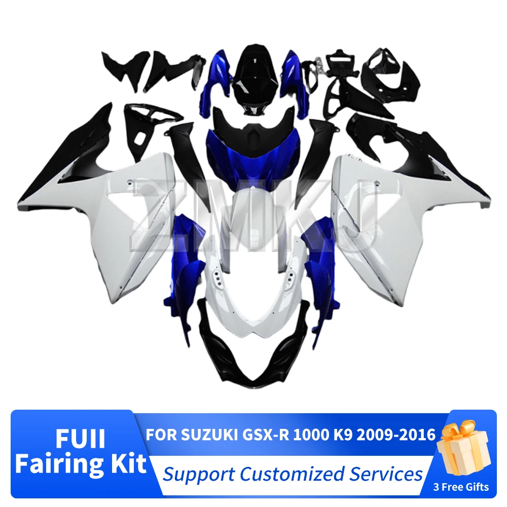 For SUZUKI GSXR1000 2009-2014 2015 2016 K9 Fairing Kits Motorcycle Set Body Kit Decoration Plastic Guard Plate Shell Injection