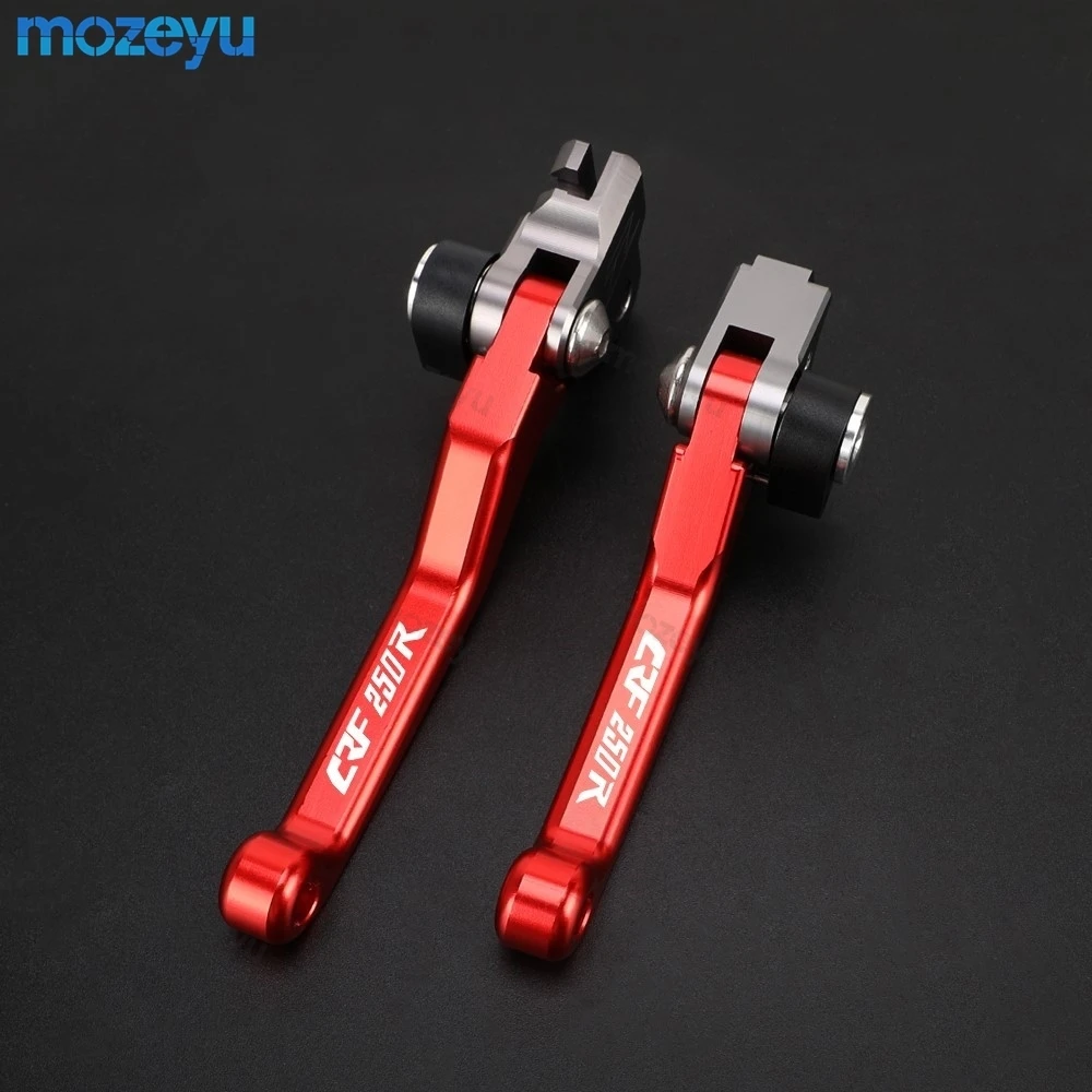 For HONDA CRF 250R CRF250R 2007 2008 2009 2010 2011 2012 2013 2014 2015 2016 2017 2018 Motorcycle CNC Folding Brake Clutch Lever