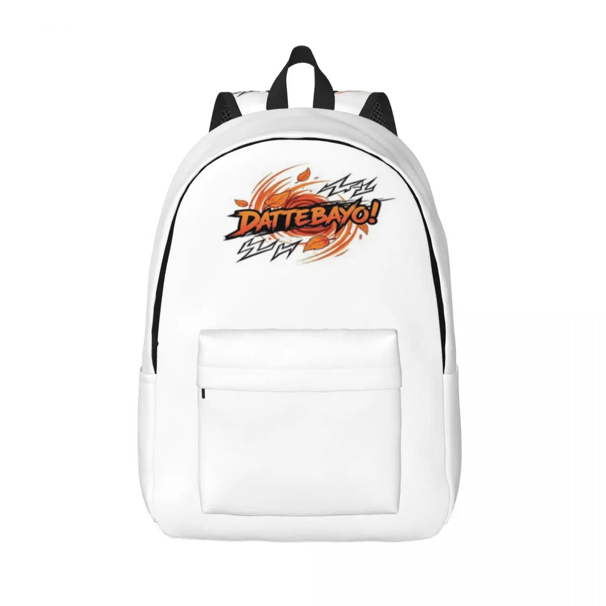 

Dattebayo Swirl Art Simple and Stylish Backpack Canvas Backpack Bag