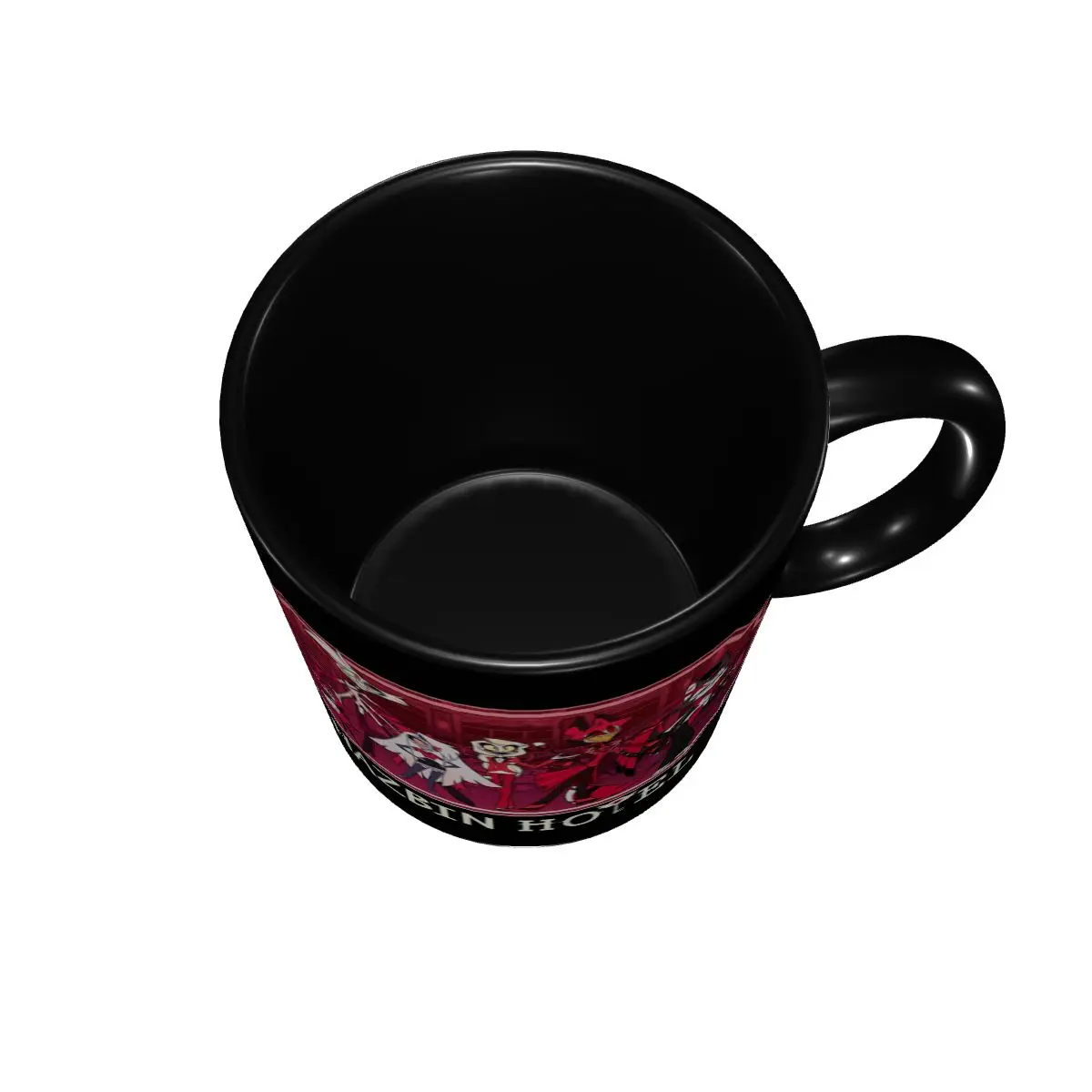 Hazbines Hoteles Alastor Vox 2 Merch Mug Kawaii Vintage Logo Vintage Logo Tea Cup Gifts For Women Men 4