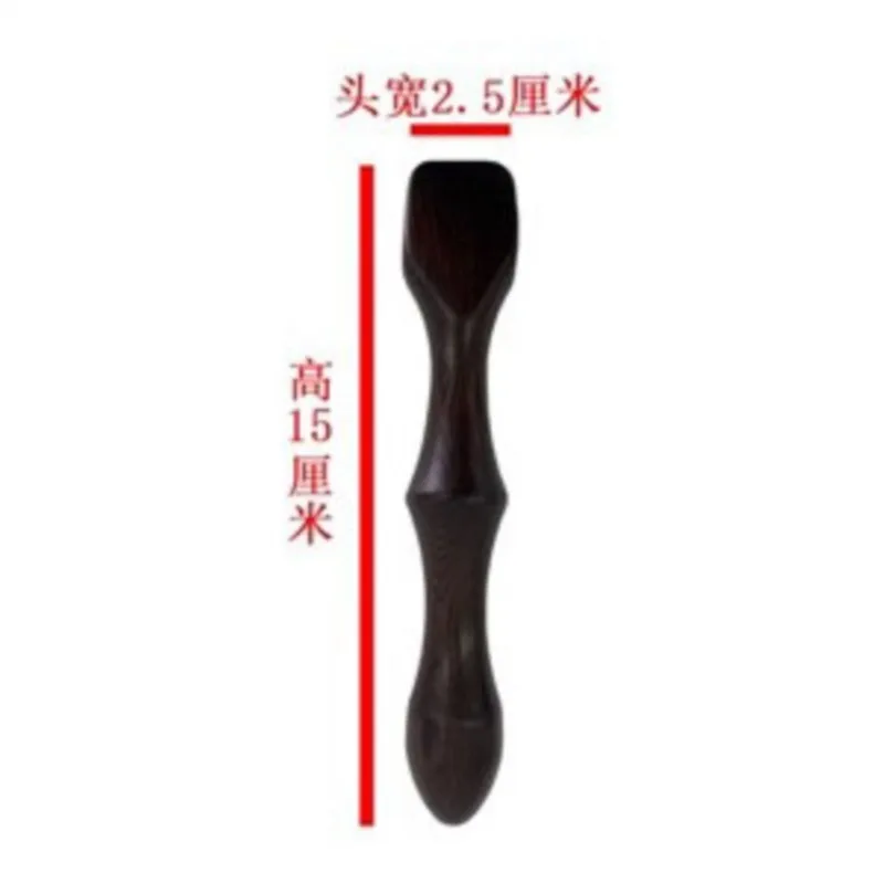 

Black sandalwood eye shovel stick for treating tendons and cervical spine pulling tendons and meridians scraping and removing
