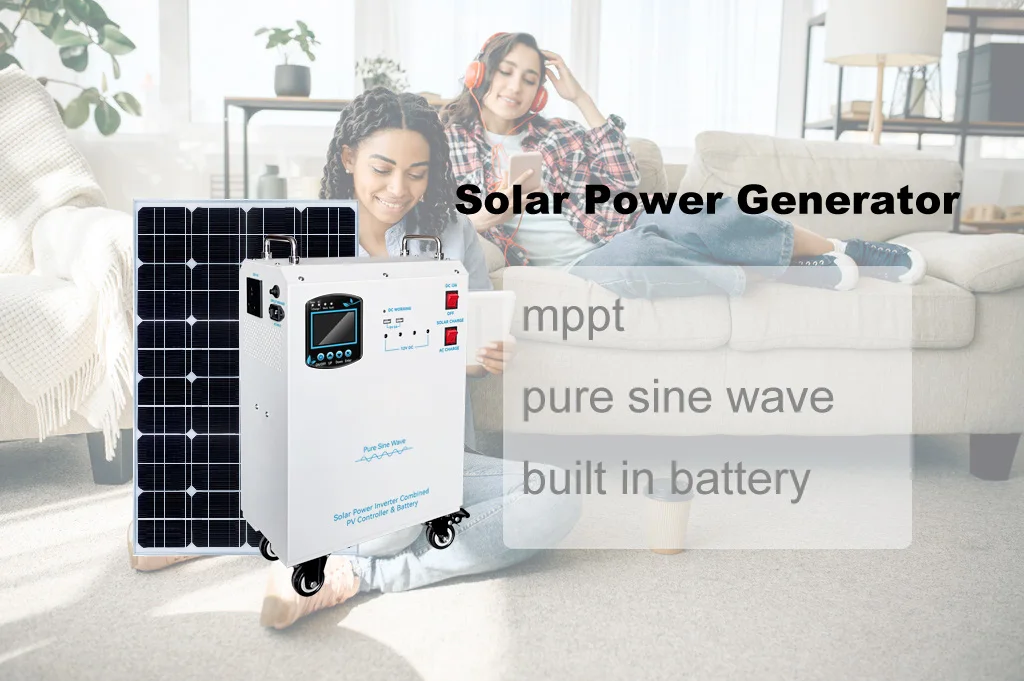 Generatore 5kW e pannello solare sistema di alimentazione ibrido sistema eolico domestico sistema solare off-Grid accumulo di energia