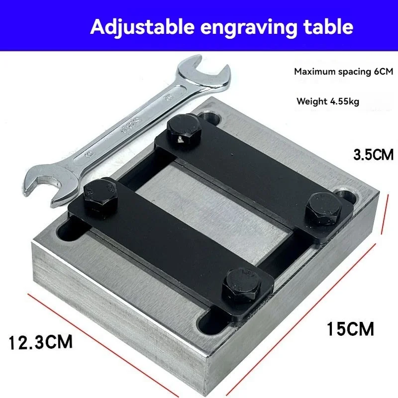 Chisel Table Silver Fixed Chisel Rigid Hand Processing Carving Gold Tools
