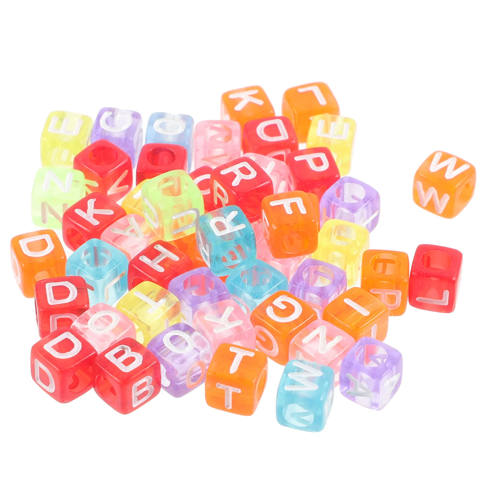 50Pcs Kreative Englisch Buchstaben Perlen Exquisite DIY Schmuck Machen Dekorative Zubehör Buchstaben Perlen DIY Liefert