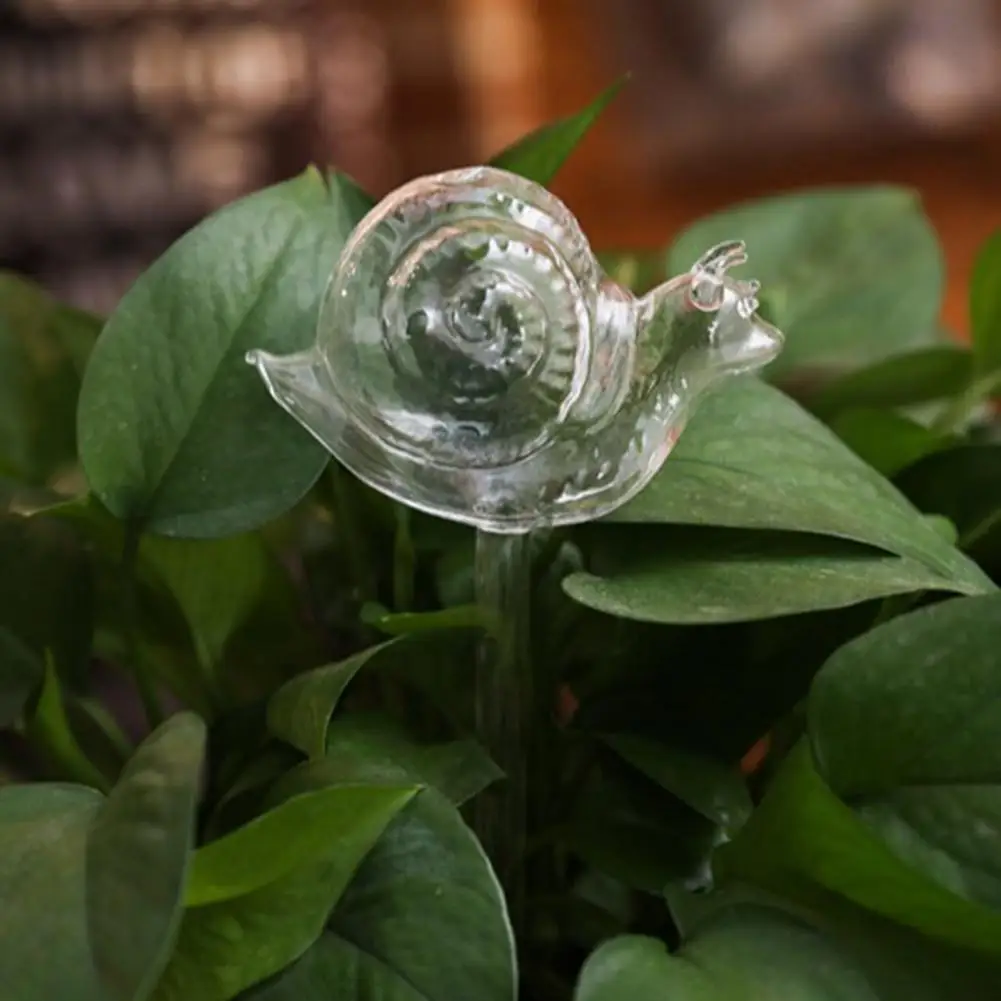 Automatic Plant Watering Bulb Glass Self Watering Bulb Cute Bird Butterfly Glass Watering Globes Planter Insert Plant Waterer