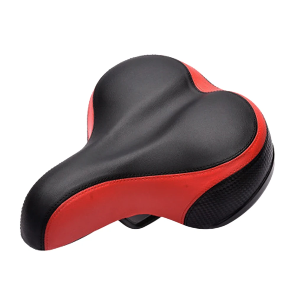 

Bicycle Saddle Wide Thickened Pad For Road Bike Spring Steel Base Cycling Seat Cushion Comfortable Bike Pad Ergonomic