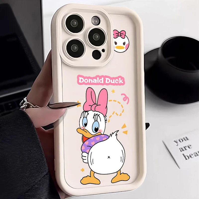 Disney Donald Daisy Duck Phone Case For Xiaomi Mi 13T 12T 14 13 12 11 Lite 5G 12X POCO X3 NFC X5 X4 GT F3 F4 F5 Pro Soft Cover