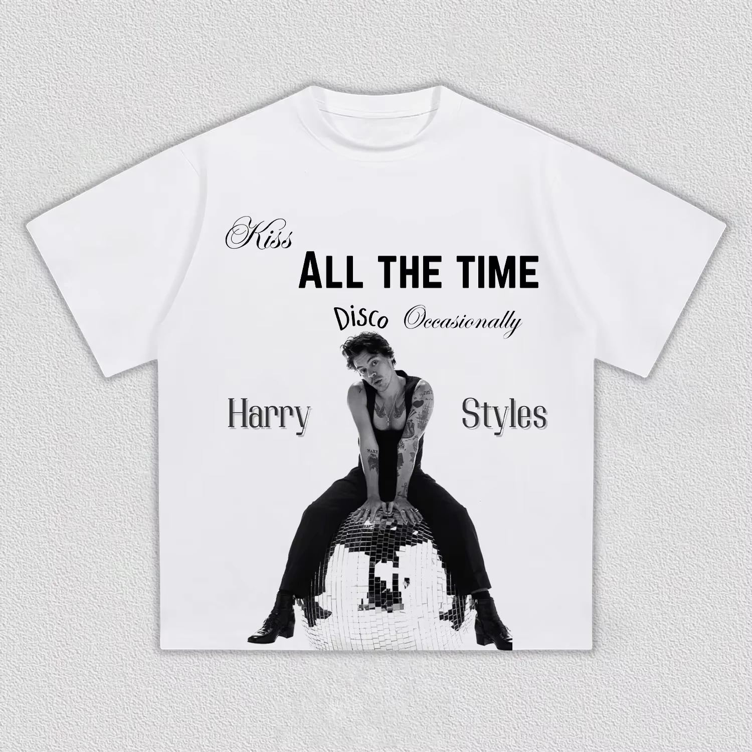 Harry Styles Photo Together, Together Tour 2026 Merch T Shirt 100%Cotton Unisex Men‘s Women's T-Shirts Y2k Casual Fans Tee 4
