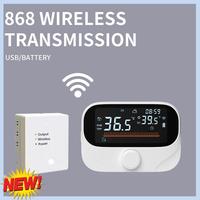 AT14 Tuya Wifi Smart Home Wireless Thermostat RF Battery Gas Boiler Water Heating Digital Temperature Controller