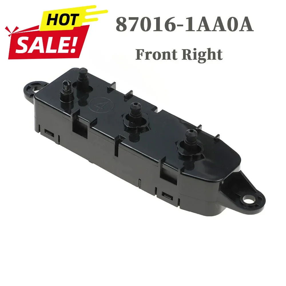 

Front Right Passenger Side Power Seat Adjust Switch for Nissan Murano Pathfinder 87016-1AA0A 870161AA0A Car Accessories