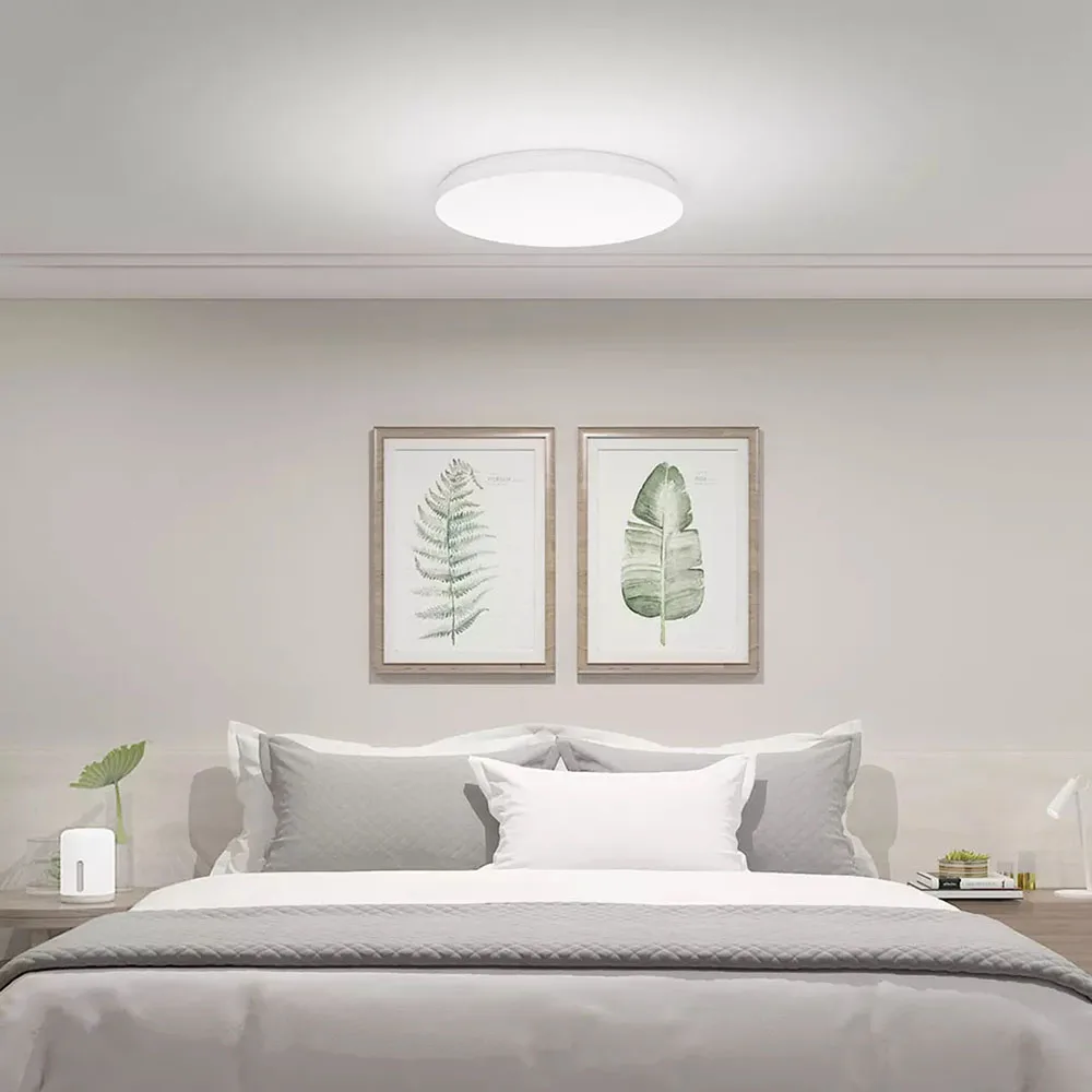 Imagem -06 - Xiaomi-mijia Lâmpadas de Teto Led para Quarto Brilho Ajustável Temperatura de Cor Luzes Escurecendo Controle de Voz Siri 2700k6000k