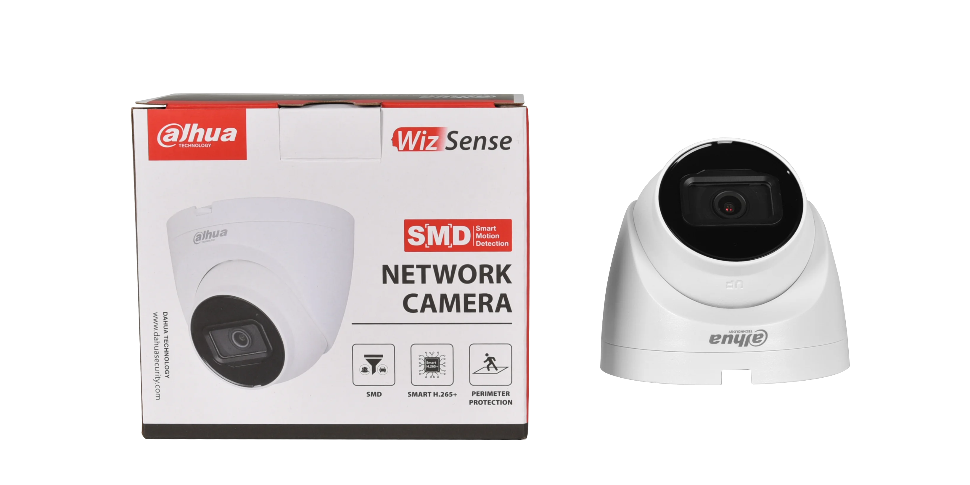 داهوا IPC-HDW2441T-S 4MP POE مقلة العين WizSense شبكة IP كاميرا IR 30M ميكروفون مدمج فتحة SD SMD Plus IVS H.265 IP67