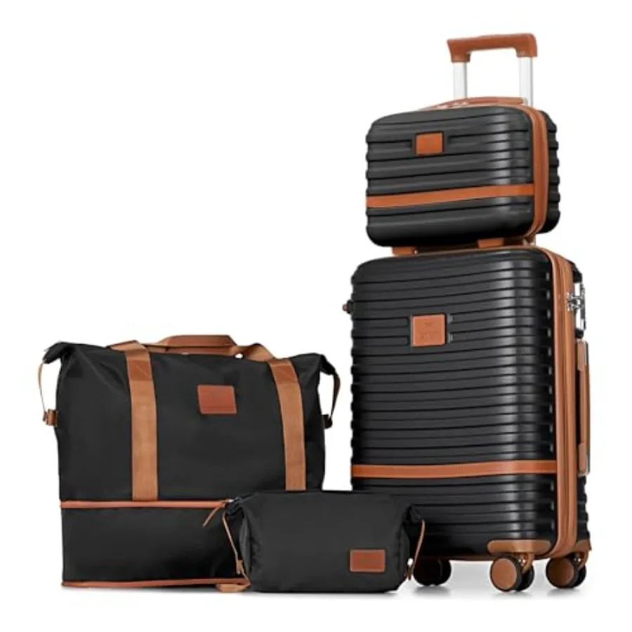 

Carry On Luggage 20 Inch Expandable Suitcase with Spinner Wheel, Hard Shell Luggage with TSA Lock