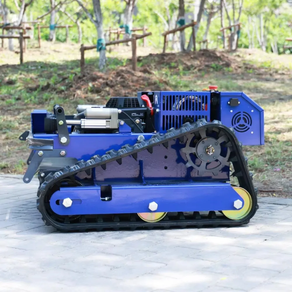 Wide Cut Gas Lawn Mower 500mm Deck Triples Cutting Efficiency Grass Seed Harvest Gas Mower Ideal Pasture Grass Seed Collection