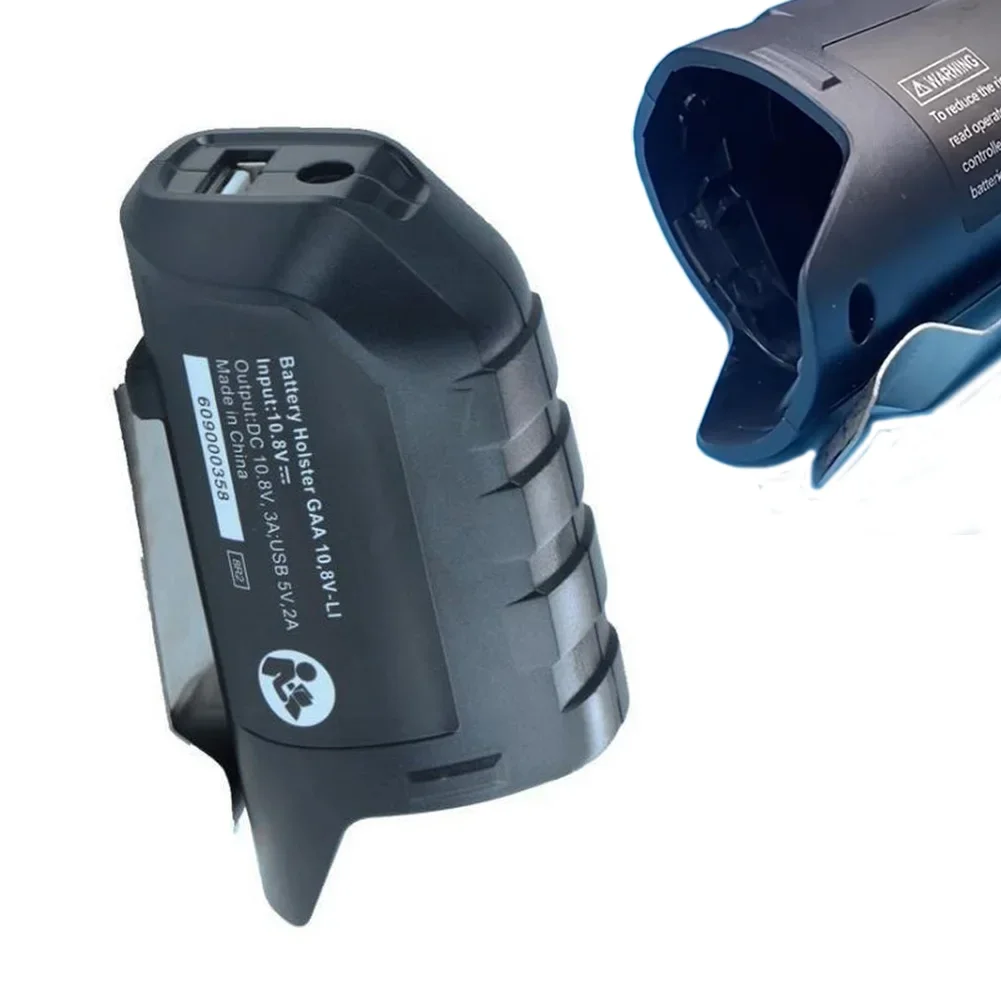 

Адаптер-преобразователь BHB120 для литий-ионных аккумуляторов 10.8В/12В с двойным выходом DC и USB для снаряжения для активного отдыха