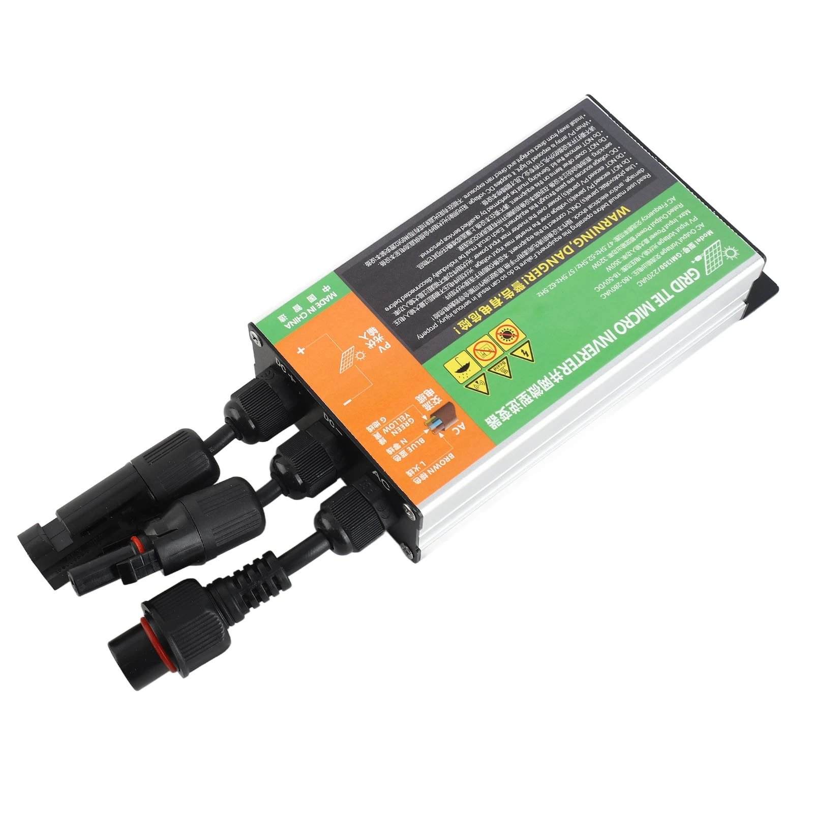 

Фотоэлектрический микросетевой инвертор GMI, 350 Вт, 350 Вт, инвертор чистой синусоиды, система генерации электроэнергии, 220 В переменного тока