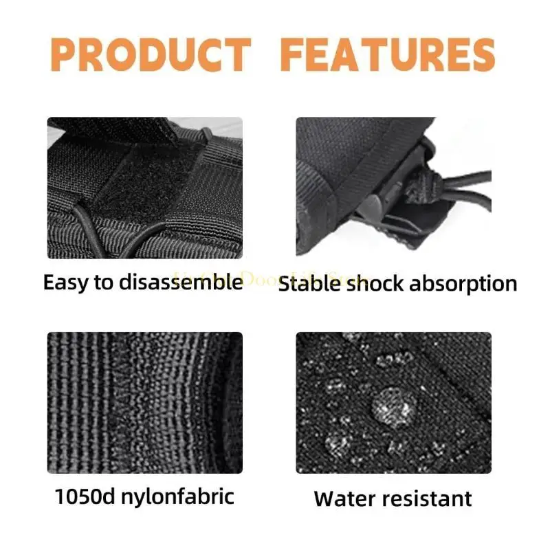 

77UF Нейлоновый полиэфирный ограничительный чехол с быстрым доступом для оперативного использования