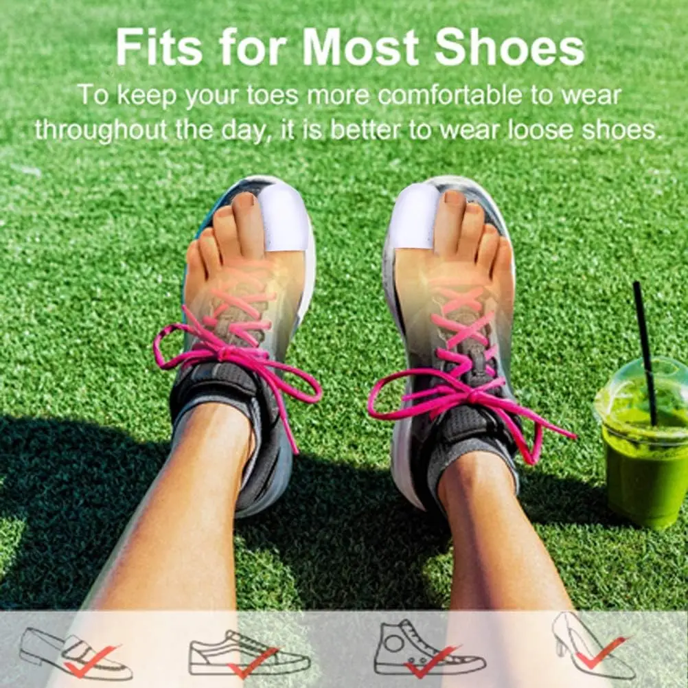 親指プロテクターガード鎮痛用抗摩擦セパレータースリーブ通気性つま先キャップカバー角質水疱ハンマーつま先