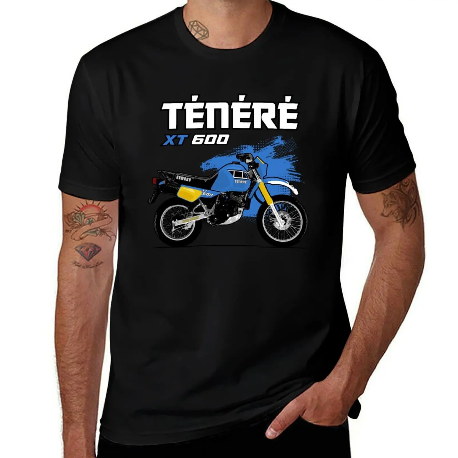 

Tenere XT600 T-Shirt summer 2025 funny shirt cotton shirts graphic vintage graphic tee big and tall t shirts for men