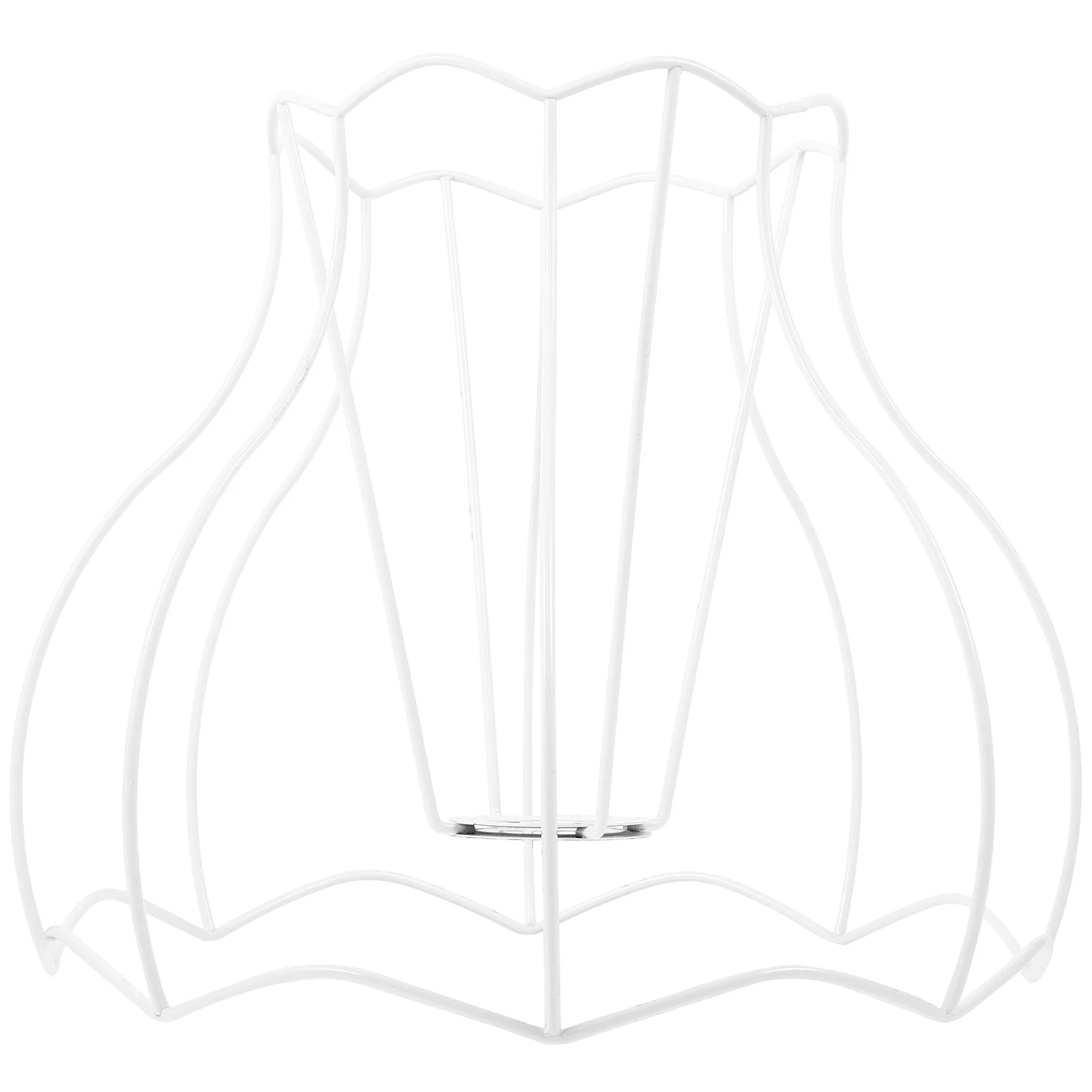 

Shade Metal Diy Table Lamp Frame Light Covers For Home Office Iron Lampshade Making Frame Light Bulb Cage Guard