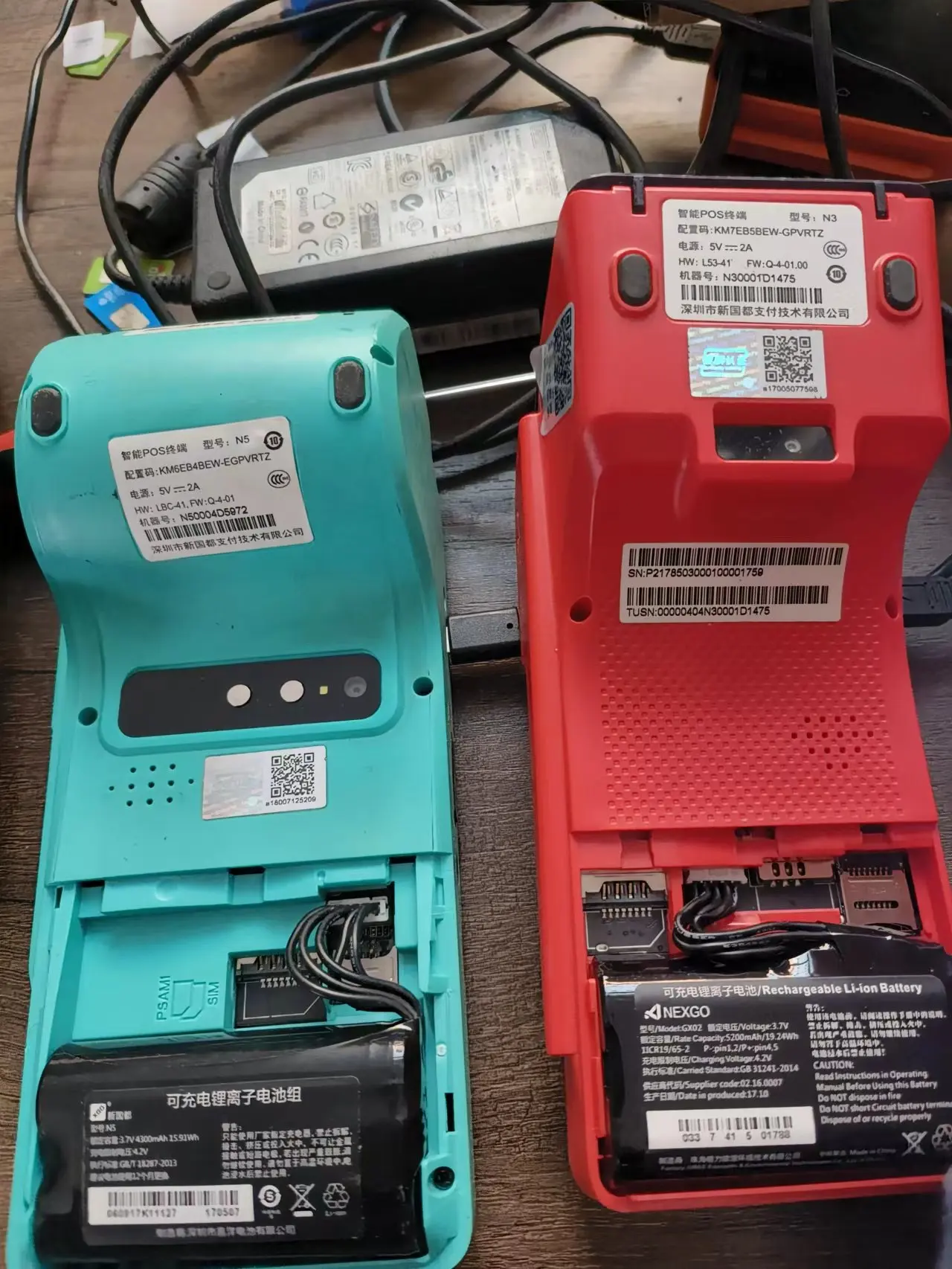 Б/у NEXGO Smart Android POS N3 4G WIFI-BT POS System