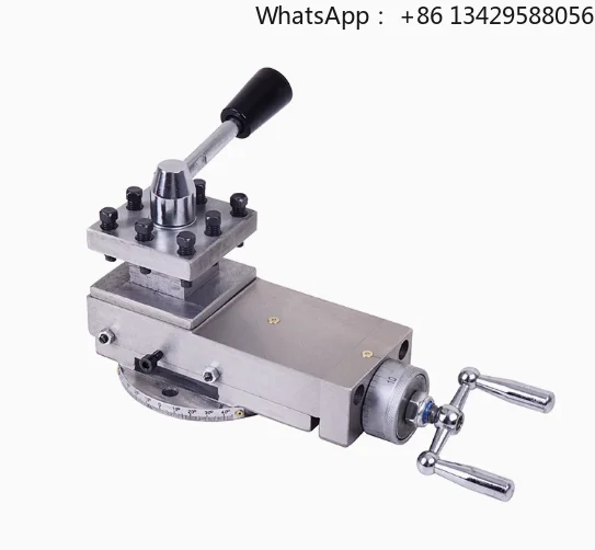 BV20 Tool Holder Mini Lathe Accessories Lathe Metal Tool Holder Assembly Small Carriage Tool Holder,Width: 70mm Stroke: 80mm