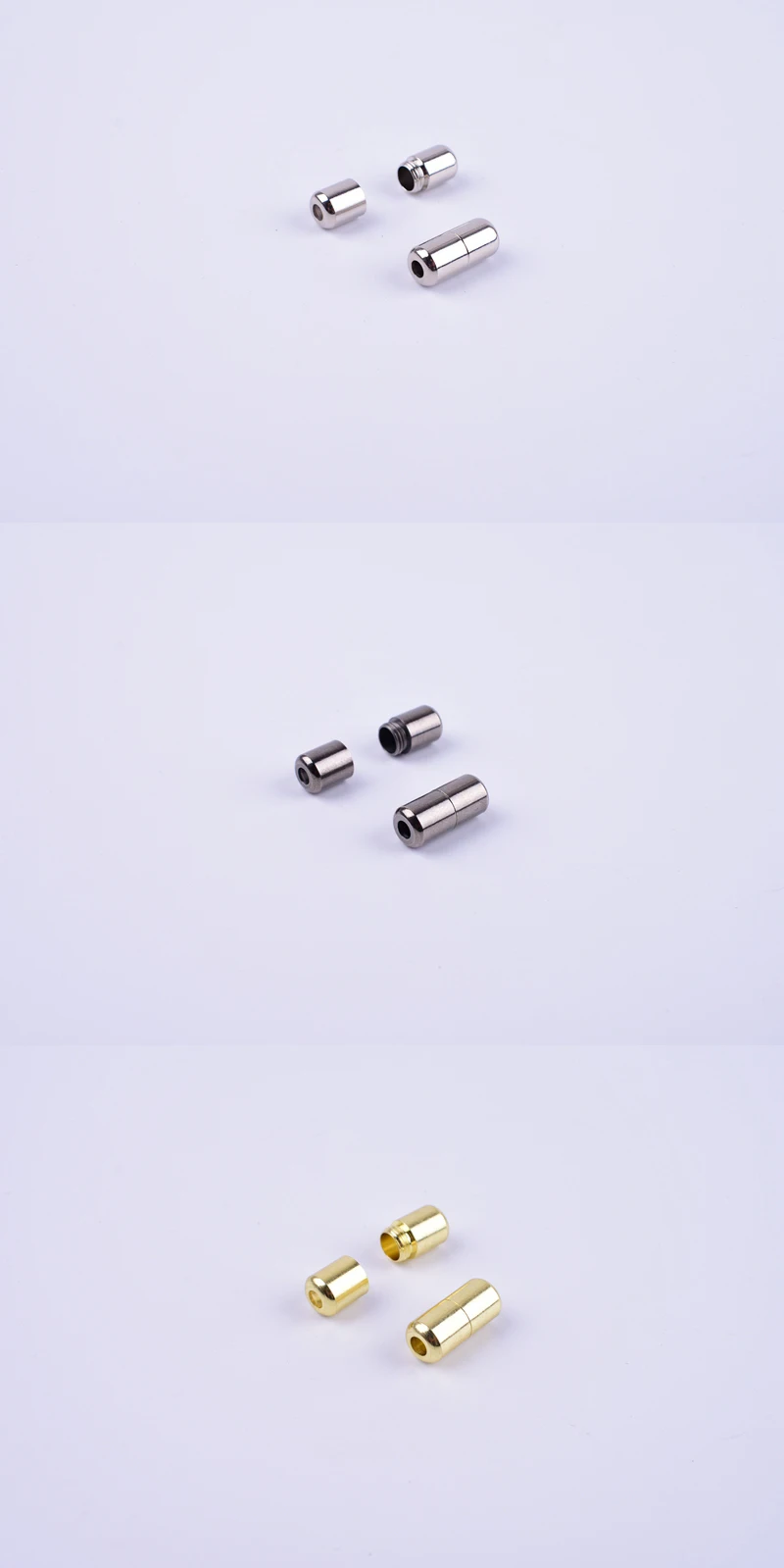 2 Pcs Aluminum Capsule Lock Accessories Elastic Laces Sneakers Shoelace Without Ties Buckle Decoration Lazy Shoestring Fastening