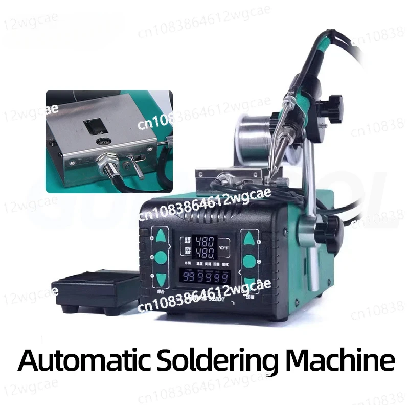 

1100W Automatic Soldering Machine Foot Operated Tin Discharge Electric Soldering Iron Spot Welding Machine Constant Temperature