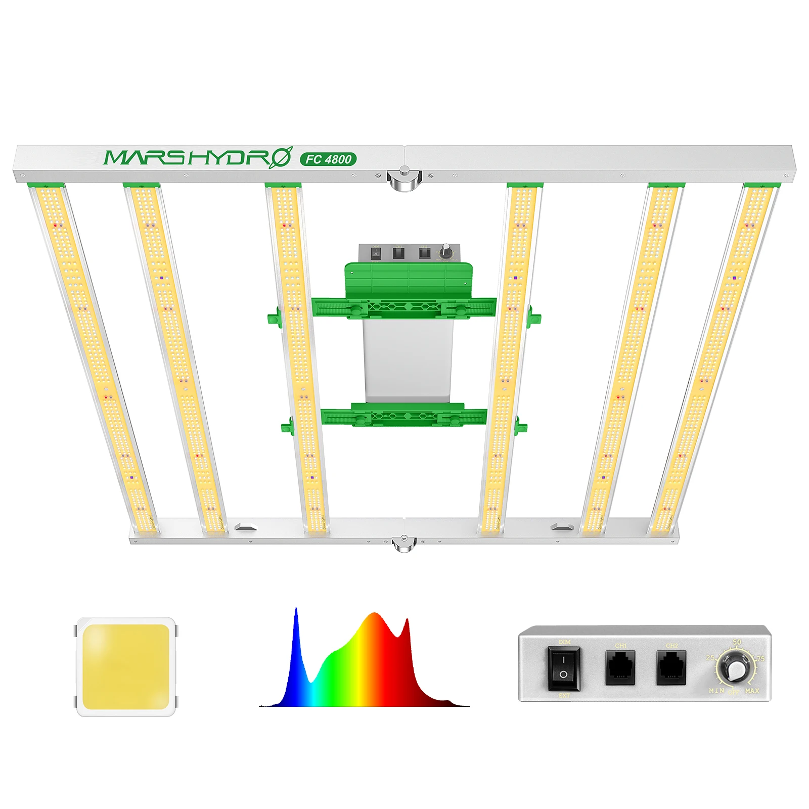 Mars Hydro FC-4800 Led Grow light 480w Full Spectrum Commercial LED Grow Lights For Indoor Growing LEDGROWLIGHT