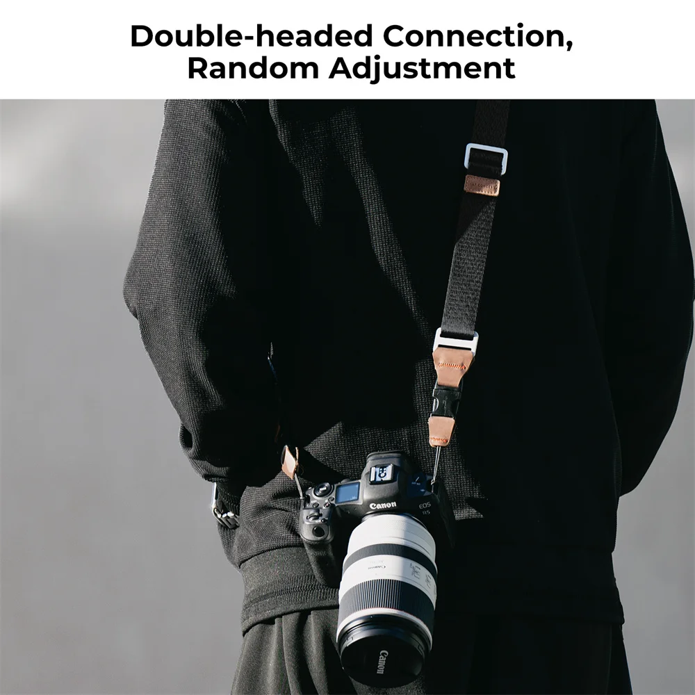 K&F Concept Camera Strap Quick Release Adjustable Neck Shoulder Camera Sling Strap For Nikon Canon Sony Olympus DSLR Camera Rope