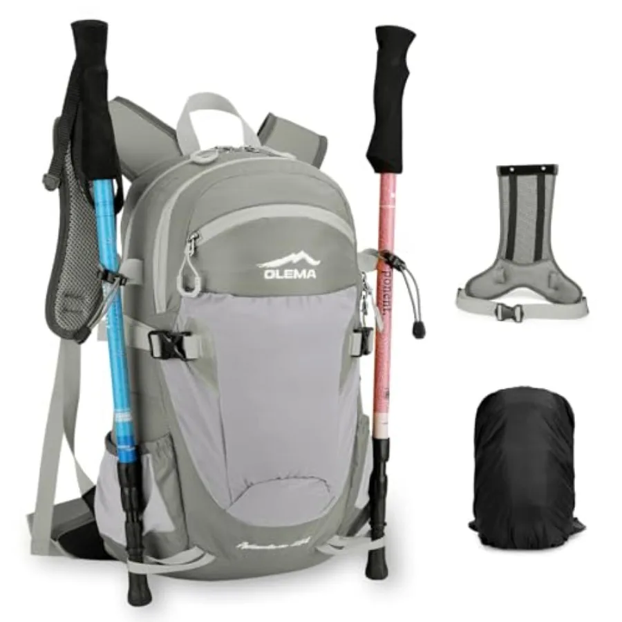 

Hiking Backpack, 25L Lightweight Travel Backpacks, Camping Daypack for Outdoor Sports, Lightweight Travel Camping Backpack for
