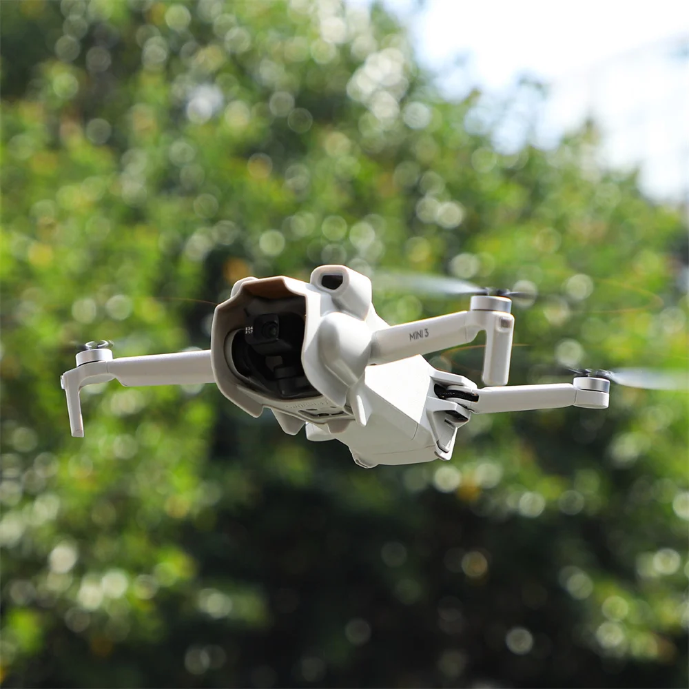 غطاء العدسة المضاد للوهج غطاء للعدسات Gimbal غطاء حماية ملحقات طائرة بدون طيار ل DJI Mavic Mini 3 ملحقات طائرة بدون طيار