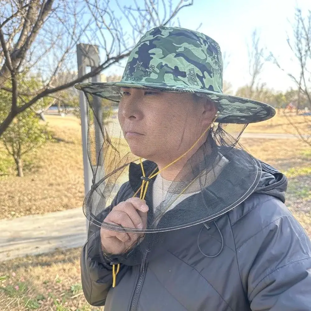 Safety Beekeeping Hat Anti Bee Mosquito Net Veil Face Protection For For Wanfengmi Farm Agriculture Field Work Equipment