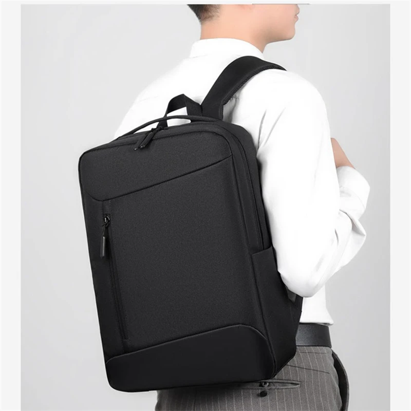 Nesitu Lightweight A4 Large Capacity Black Grey Blue Red 14 15.6 inch Laptop Men Women Travel Backpack School Bag M3123